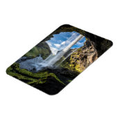 Wasserfälle | Isländischer Wasserfall Magnet (Linke Seite)