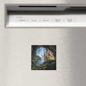 Wasserfälle | Isländischer Wasserfall Magnet (In Situ (Geschirrspüler))