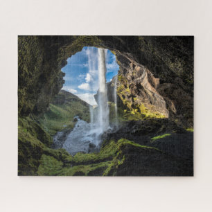 Wasserfälle   Isländischer Wasserfall Puzzle