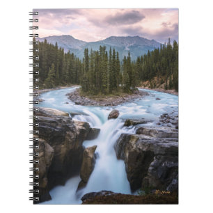 Wasserfälle Jasper National Park, Kanada Notizblock