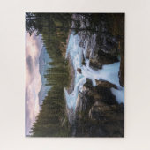 Wasserfälle | Jasper National Park, Kanada Puzzle (Vertikal)