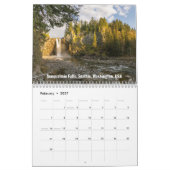 Wasserfälle Kalender (Feb 2027)