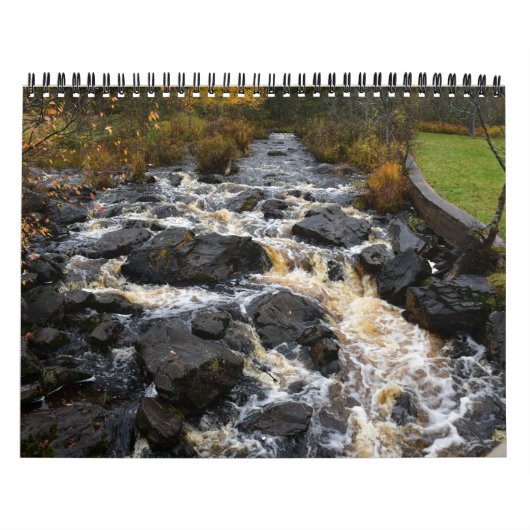 Wasserfälle Kalender (Titelbild)