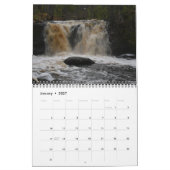 Wasserfälle Kalender (Jan 2027)
