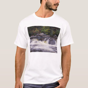 Wasserfälle, Kancamagus Highway, weiß T-Shirt