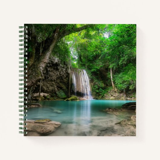 Wasserfälle | Kanchanaburi, Thailand Notizblock (Vorderseite)