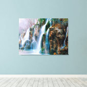 Wasserfälle Leinwanddruck (Insitu (Holzboden))