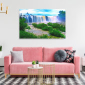 Wasserfälle Leinwanddruck (Insitu (Wohnzimmer))