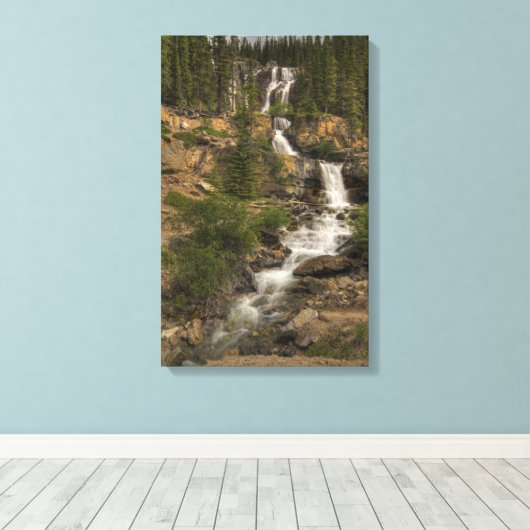 Wasserfälle Leinwanddruck (Insitu (Holzboden))