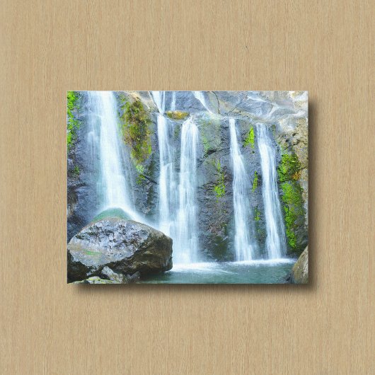 Wasserfälle Leinwanddruck