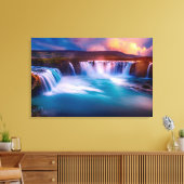 Wasserfälle Leinwanddruck (Insitu (Wohnzimmer))