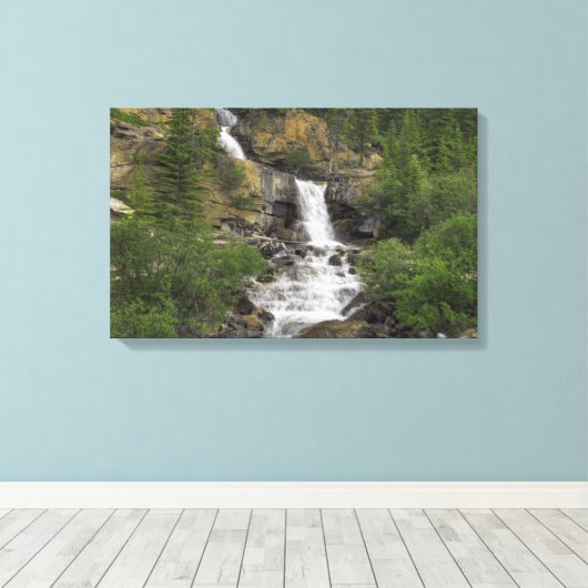 Wasserfälle Leinwanddruck (Insitu (Holzboden))