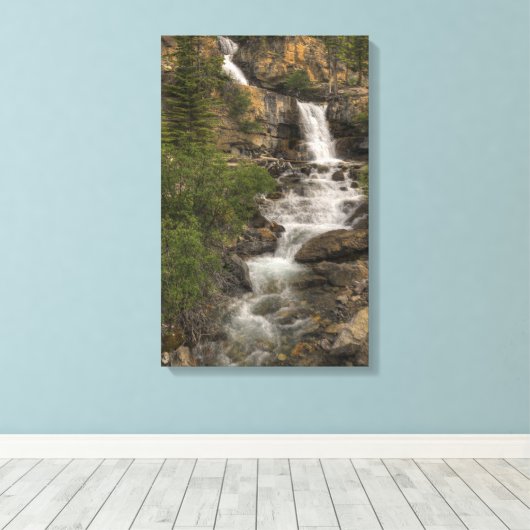 Wasserfälle Leinwanddruck (Insitu (Holzboden))