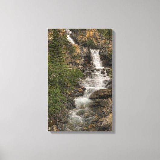Wasserfälle Leinwanddruck (Vorderseite)