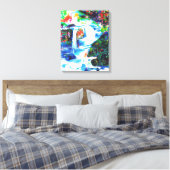 Wasserfälle. Leinwanddruck (Insitu (Schlafzimmer))
