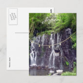 Wasserfälle mit Hakone Postkarte (Vorne/Hinten)