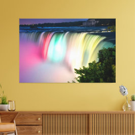 Wasserfälle Natur Entspannen Zuhause Office Abbild Leinwanddruck