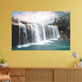 Wasserfälle Natur Entspannen Zuhause Office Pictur Leinwanddruck