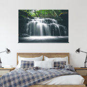 Wasserfälle Natur Entspannung Zuhause Office Bild Leinwanddruck (Insitu (Schlafzimmer))