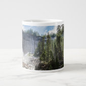 Wasserfälle | Nevada Fall, Yosemite, CA Jumbo-Tasse (Vorderseite)