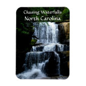 Wasserfälle North Carolina Blue Ridge Magnet (Vertikal)