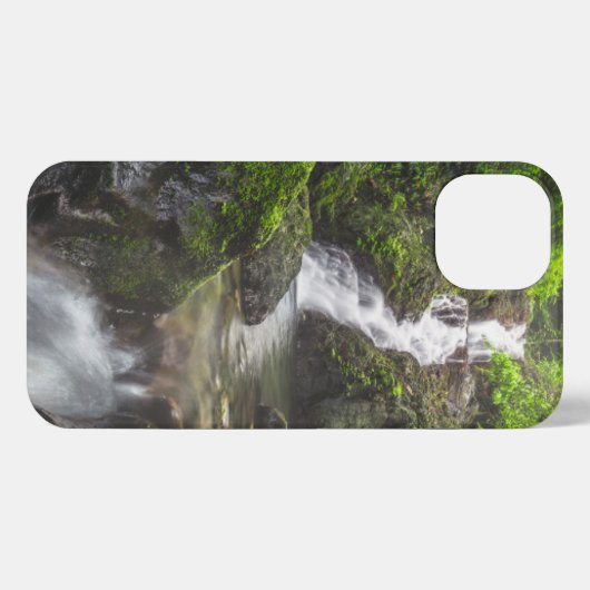 Wasserfälle | Phayao Mountain National Park iPhone Hülle (Rückseite (Horizontal))