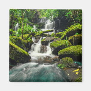 Wasserfälle Phu Tub Berk Mountain, Thailand Magnet