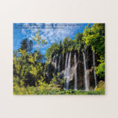 Wasserfälle Plitvicer Seen Kroatien Puzzle (Horizontal)