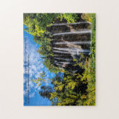 Wasserfälle Plitvicer Seen Kroatien Puzzle (Vertikal)