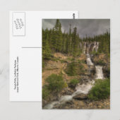 Wasserfälle Postkarte (Vorne/Hinten)