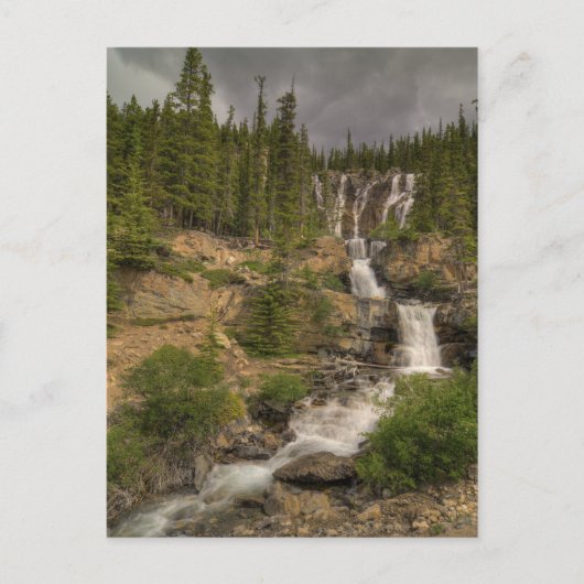 Wasserfälle Postkarte (Vorderseite)
