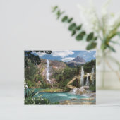 Wasserfälle - Postkarte (Stehend Vorderseite)
