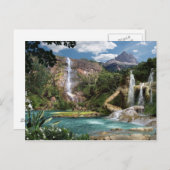 Wasserfälle - Postkarte (Vorne/Hinten)