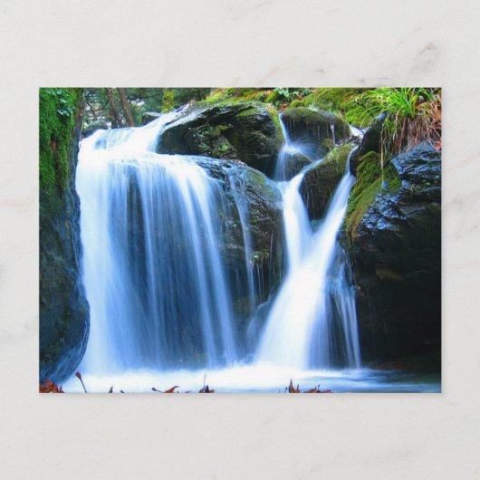 Wasserfälle Postkarte (Vorderseite)