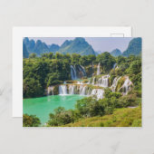 Wasserfälle Postkarte (Vorne/Hinten)