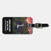 Wasserfälle | Regenbogenfälle, Hilo, Hawaii Gepäckanhänger (Vorderseite horizontal)