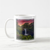 Wasserfälle | Regenbogenfälle, Hilo, Hawaii Kaffeetasse (Links)