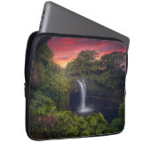 Wasserfälle | Regenbogenfälle, Hilo, Hawaii Laptopschutzhülle (Vorne Rechts)