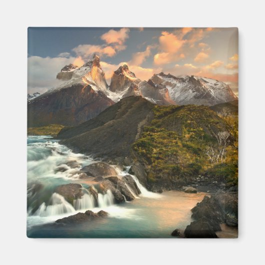 Wasserfälle | Salto Grade Wasserfall Patagonia Chi Magnet (Vorne)