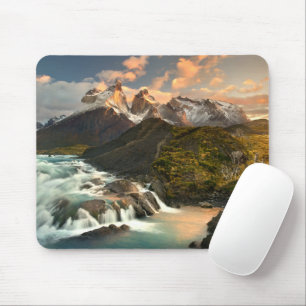 Wasserfälle Salto Grade Wasserfall Patagonia Chi Mousepad