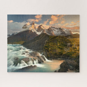 Wasserfälle Salto Grade Wasserfall Patagonia Chi Puzzle