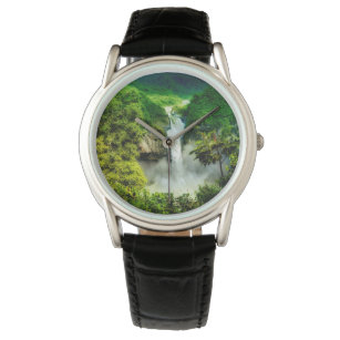 Wasserfälle   San Rafael Falls, Ecuador Armbanduhr