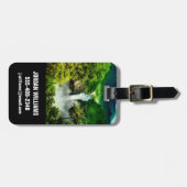 Wasserfälle | San Rafael Falls, Ecuador Gepäckanhänger (Vorderseite horizontal)