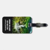 Wasserfälle | San Rafael Falls, Ecuador Gepäckanhänger (Rückseite horizontal)