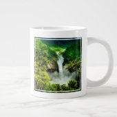 Wasserfälle | San Rafael Falls, Ecuador Jumbo-Tasse (Rechts)