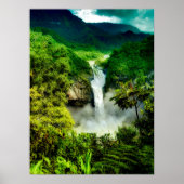 Wasserfälle | San Rafael Falls, Ecuador Poster (Vorne)