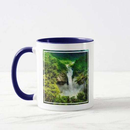 Wasserfälle | San Rafael Falls, Ecuador Tasse (Links)