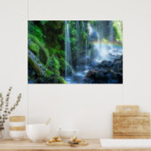 Wasserfälle | Shinmata Ravine, Japan Poster (Küche)