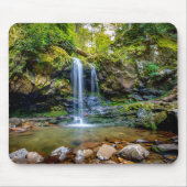Wasserfälle | Smokey Mountain National Park Mousepad (Vorne)