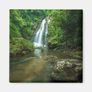Wasserfälle   Tamnung Waterfall, Phuket Thailand Magnet